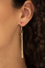 Load image into Gallery viewer, Heartbeat Bling - Gold Cubic Zirconia Necklace