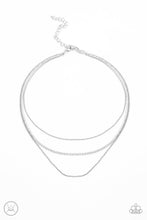 Load image into Gallery viewer, Battle of the Glitz - White Choker Necklace
