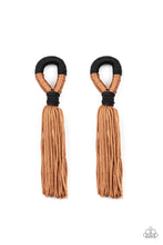 Load image into Gallery viewer, Moroccan Mambo - Brown Post Earrings