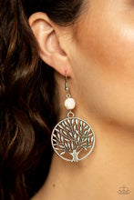 Load image into Gallery viewer, Bountiful Branches - White Earrings