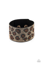 Load image into Gallery viewer, Cheetah Couture - Brown Bracelet