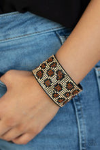 Load image into Gallery viewer, Cheetah Couture - Brown Bracelet