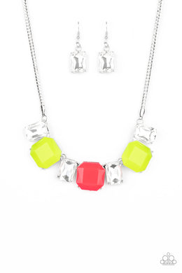 Royal Crest - Multicolor Necklace