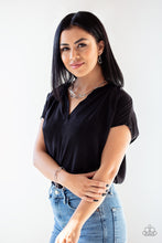 Load image into Gallery viewer, Shattering Records - Silver Necklace