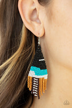 Load image into Gallery viewer, Summer Heat - Black Earrings