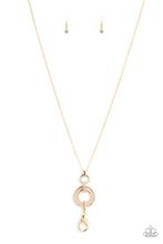 Load image into Gallery viewer, Bubbly Bauble - Gold Lanyard