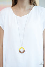 Load image into Gallery viewer, Sail Into The Sunset - Yellow Necklace