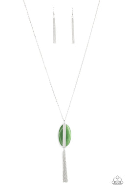 Tranquility Trend - Green Necklace