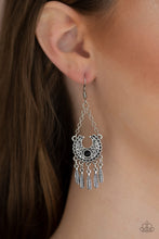 Load image into Gallery viewer, Fabulously Feathered - Black Earrings