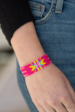 Load image into Gallery viewer, Beaded Badlands - Pink Bracelet