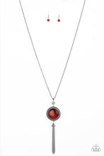 Load image into Gallery viewer, Serene Serendipity - Red Necklace