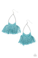 Load image into Gallery viewer, Tassel Treat - Blue Earrings