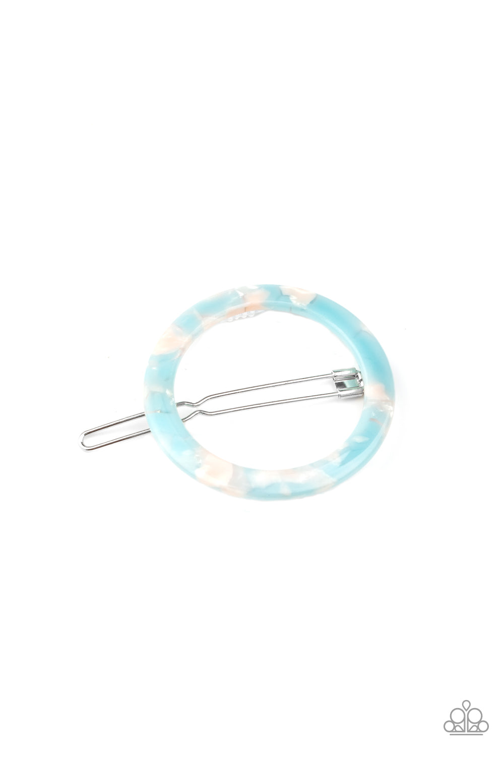 In The Round - Blue Barrette