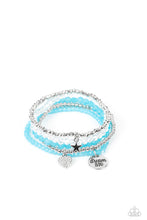 Load image into Gallery viewer, Teenage DREAMER - Blue Bracelets