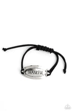 Load image into Gallery viewer, Thankful Tidings - Black Bracelet DO NOT SELL