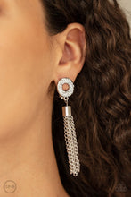 Load image into Gallery viewer, Perfectly Prestigious - White Clip-On Earrings