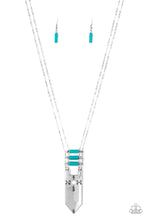 Load image into Gallery viewer, Triassic Era - Blue Necklace