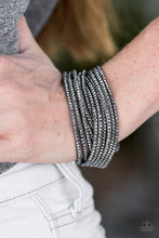 Load image into Gallery viewer, Do The Hustle - Silver Bracelet