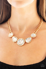 Load image into Gallery viewer, All The Worlds My Stage - Gold Necklace