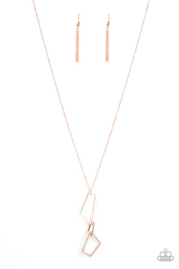 Shapely Silhouettes - Copper Necklace