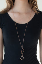 Load image into Gallery viewer, Shapely Silhouettes - Copper Necklace