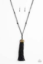Load image into Gallery viewer, Brush It Off - Brass Necklace