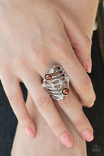 Load image into Gallery viewer, Dancing Diamonds - Brown Ring