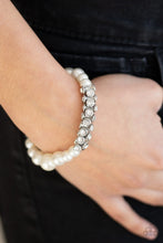 Load image into Gallery viewer, Traffic-Stopping Sparkle - White Bracelet