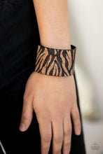 Load image into Gallery viewer, Zebra Zone - Black Bracelet