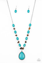 Load image into Gallery viewer, Desert Diva - Blue Necklace