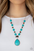 Load image into Gallery viewer, Desert Diva - Blue Necklace