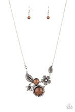 Load image into Gallery viewer, Exquisitely Eden - Brown Necklace