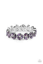 Load image into Gallery viewer, Gilded Gardens - Purple Bracelet
