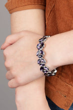 Load image into Gallery viewer, Gilded Gardens - Purple Bracelet