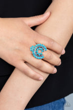 Load image into Gallery viewer, Trendy Talisman - Blue Ring