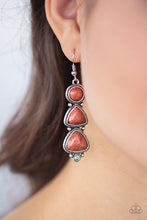 Load image into Gallery viewer, New Frontier - Brown Earrings