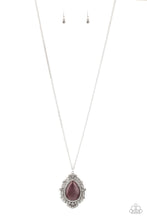 Load image into Gallery viewer, Frozen Gardens - Purple Necklace