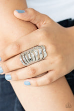 Load image into Gallery viewer, Sound Waves - Silver Ring