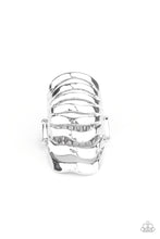 Load image into Gallery viewer, Sound Waves - Silver Ring