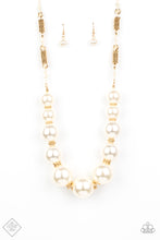 Load image into Gallery viewer, Pearly Prosperity - Gold Necklace