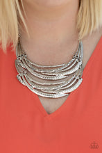 Load image into Gallery viewer, Read Between the VINES - Silver Necklace