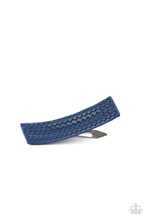 Load image into Gallery viewer, Let Your Hair Down - Blue Snap Hair Clip