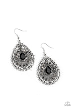 Load image into Gallery viewer, Eat, Drink, and BEAM Merry - Black Earrings