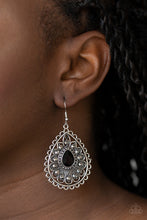 Load image into Gallery viewer, Eat, Drink, and BEAM Merry - Black Earrings