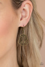Load image into Gallery viewer, Statement Status - Brass Necklace