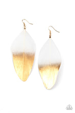 Load image into Gallery viewer, Fleek Feathers - White Earrings