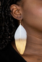Load image into Gallery viewer, Fleek Feathers - White Earrings