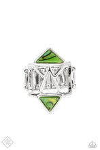 Load image into Gallery viewer, Making Me Edgy - Green Ring