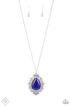 Load image into Gallery viewer, Frozen Gardens - Blue Necklace