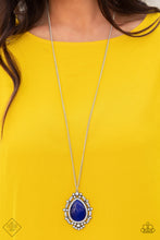 Load image into Gallery viewer, Frozen Gardens - Blue Necklace